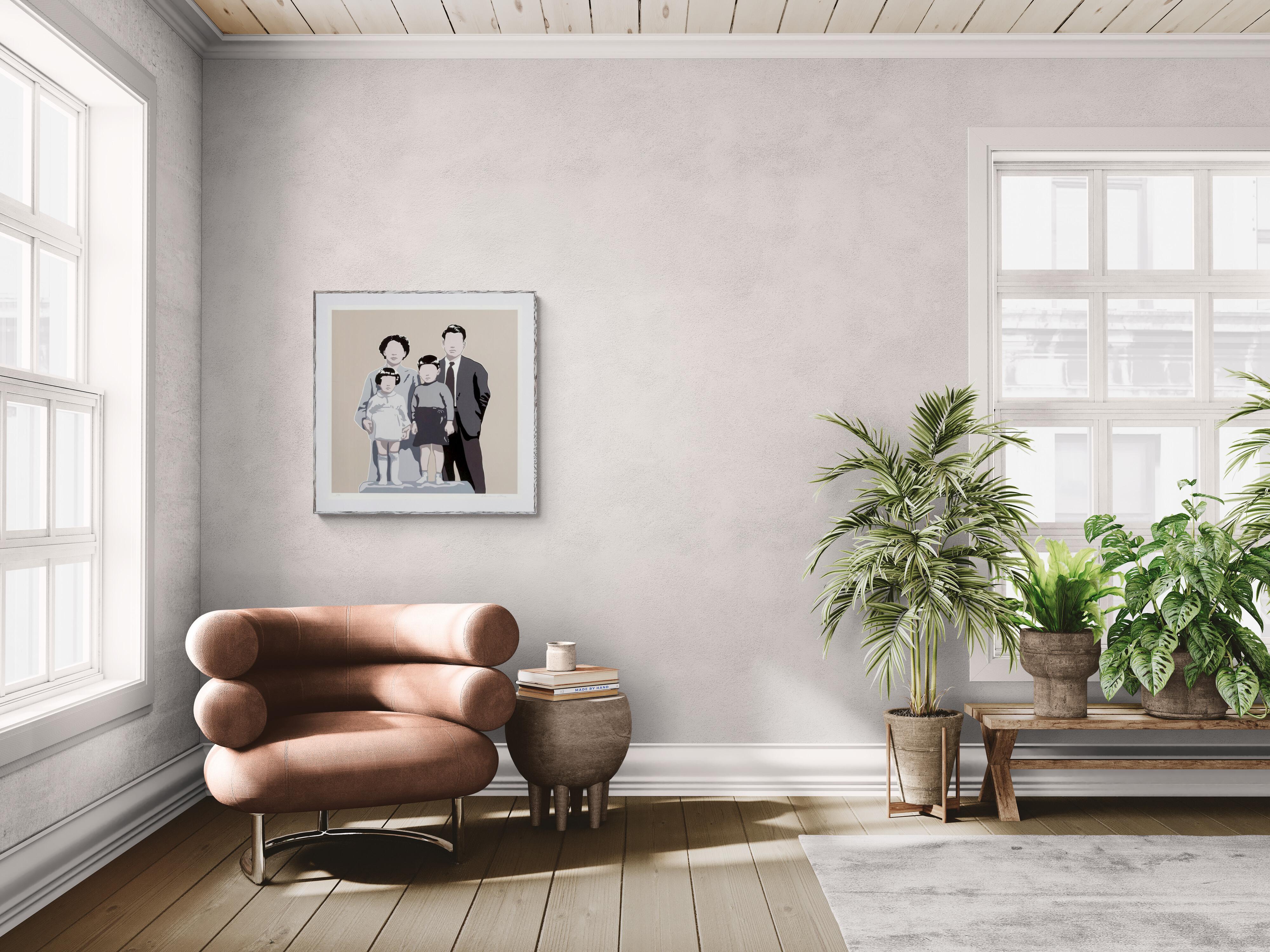 ADRIANA OLIVER - FAMILY. Limited ed. hand signed. Contemporary pop art For Sale 5