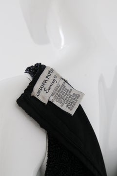 Abito da sera con perline di Adriana Papèlle