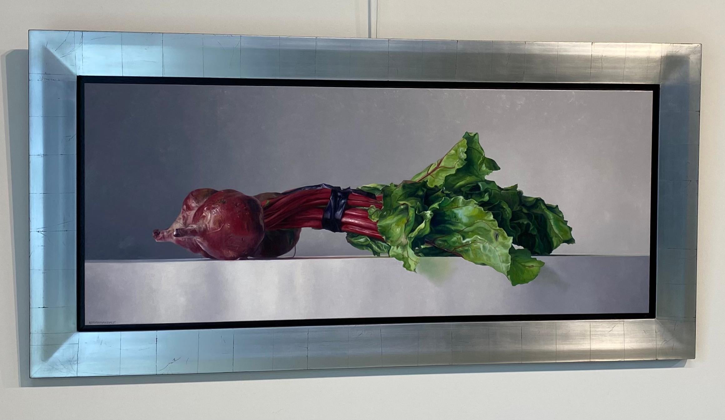 Beets - Nature morte néerlandaise contemporaine du 21e siècle - Légumes - Painting de Adriana van Zoest