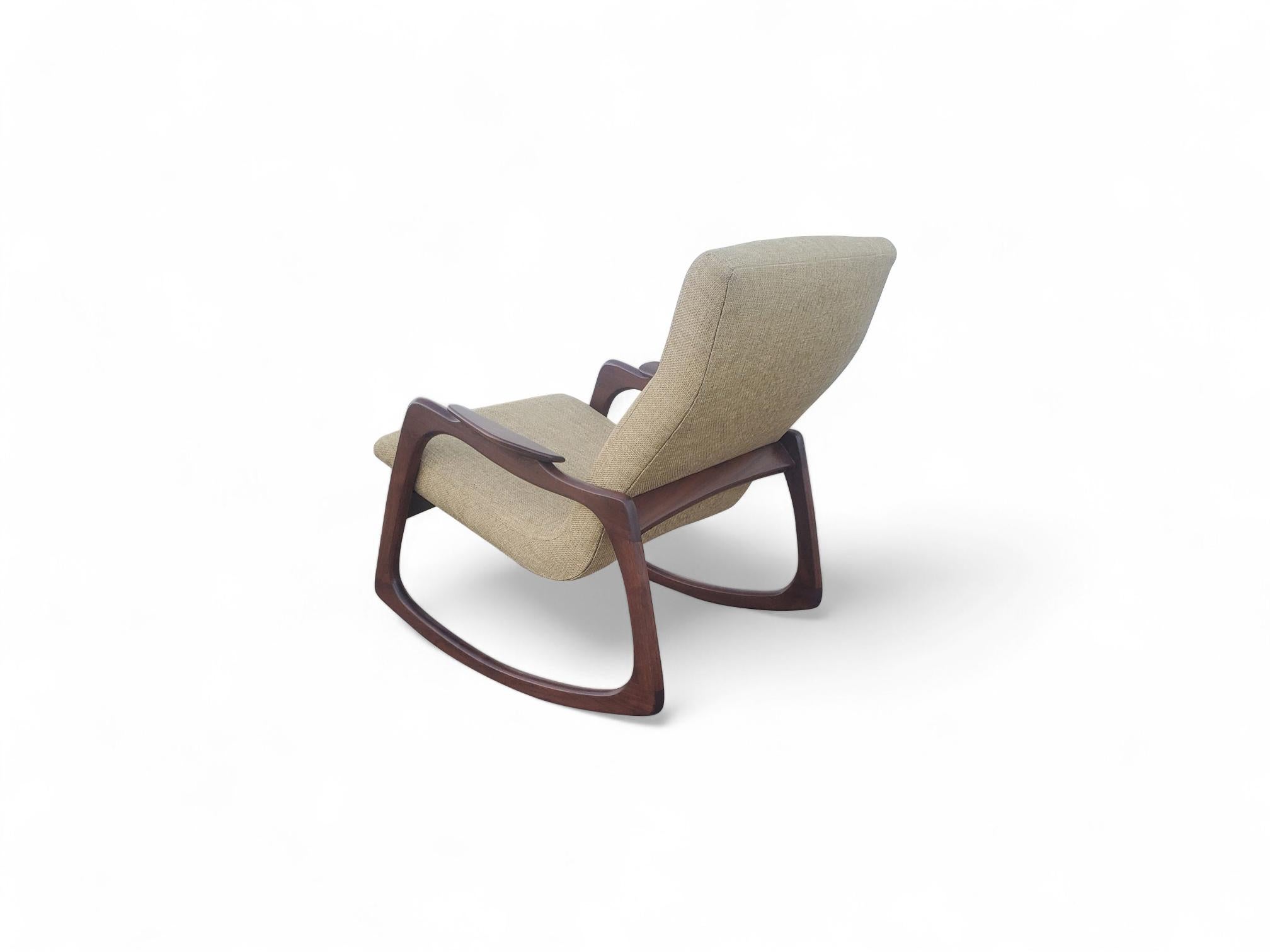 Adriane Pearsall for Craft Associates Sculptural Rocking Chair For Sale 7