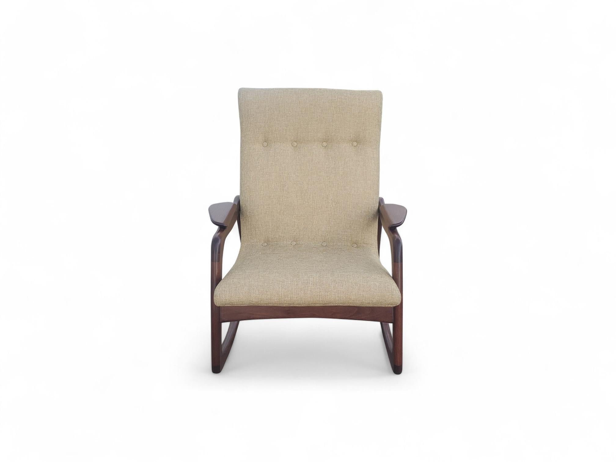 Adriane Pearsall for Craft Associates Sculptural Rocking Chair In Good Condition For Sale In Middlesex, NJ