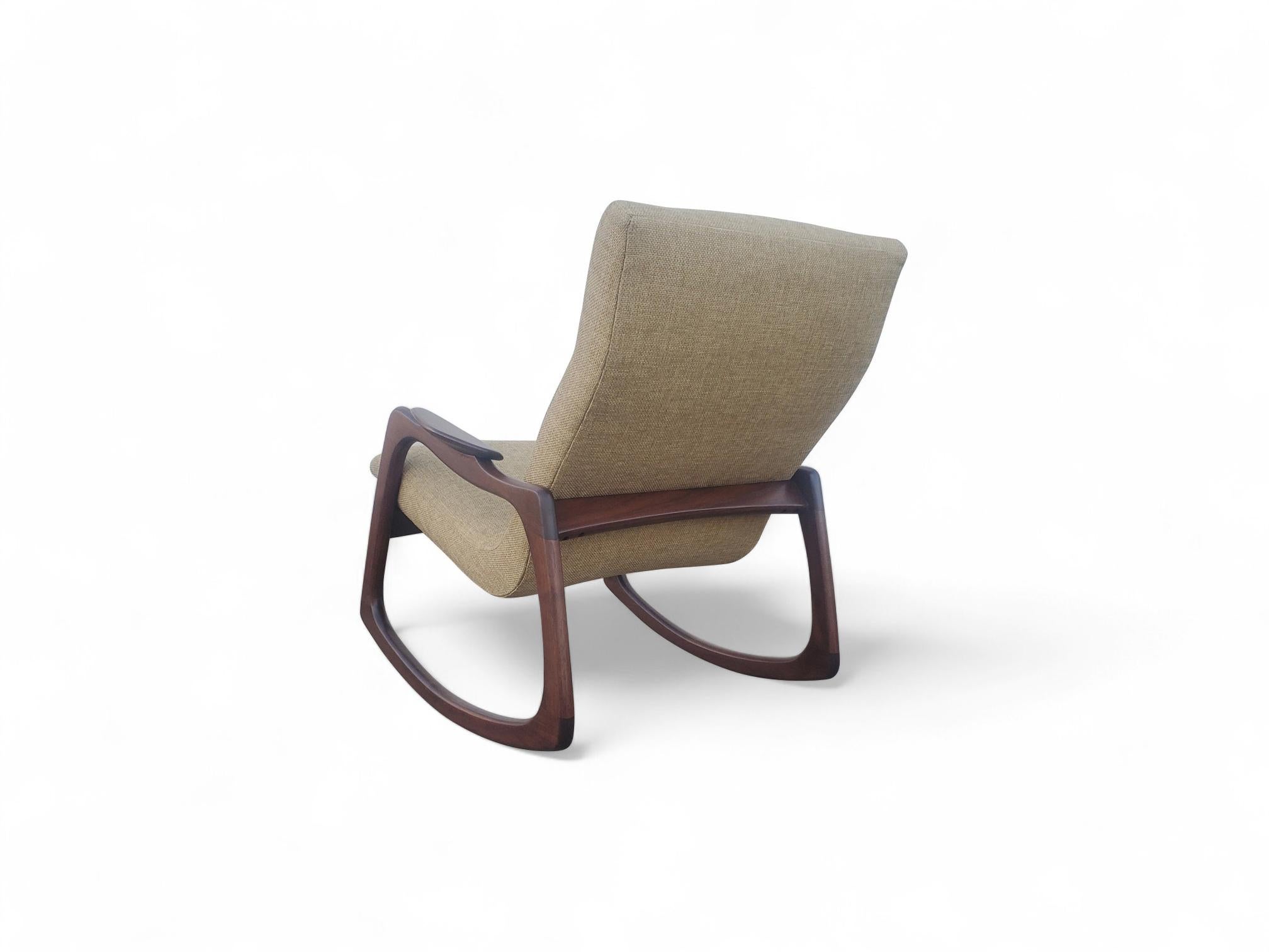 Adriane Pearsall for Craft Associates Sculptural Rocking Chair For Sale 1
