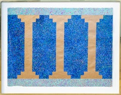 1987 Adrianne Wortzel Acrylic on Paper