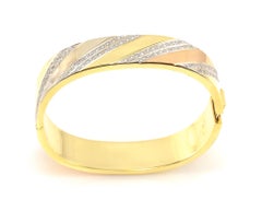 Adriano Chimento 2.20 Carat Diamond and Gold Bracelet