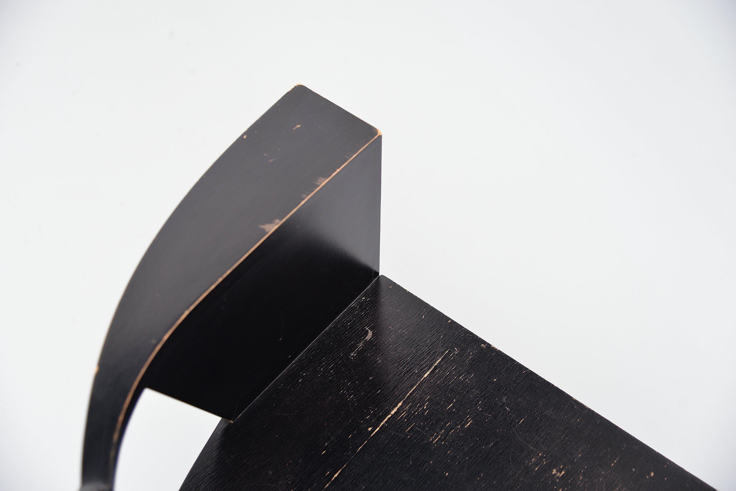 Late 20th Century Adriano e Paolo Suman Giorgetti Constructivist Armchair, 1984