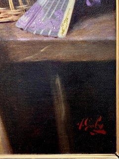 Adriano Goby "Portrait of a Romantic Lady"