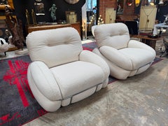 Adriano Piazzesi Lounge Chairs, Italy, 1970s
