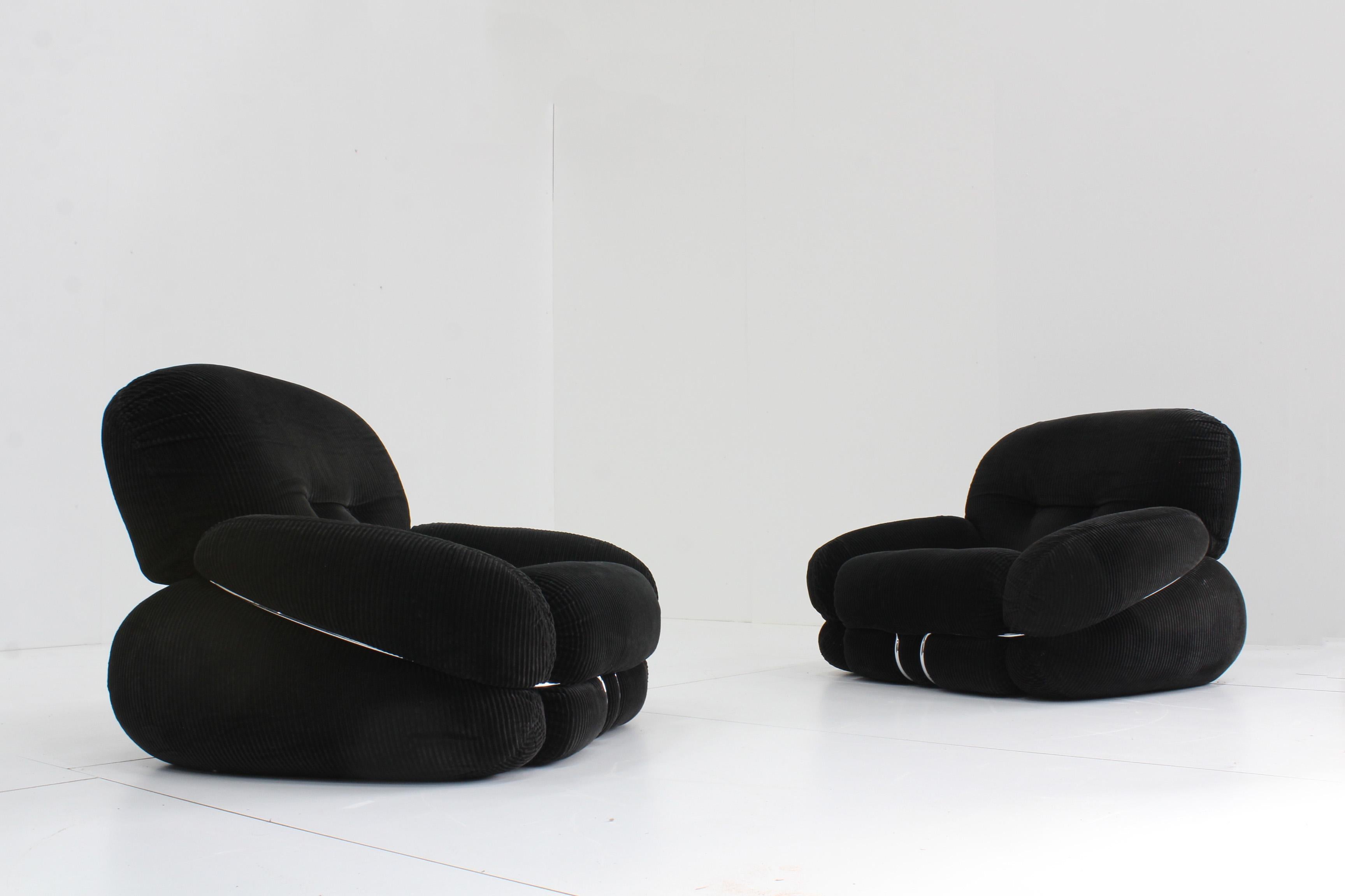 Adriano Piazzesi Okay Armchair, 1970s, Italy 7