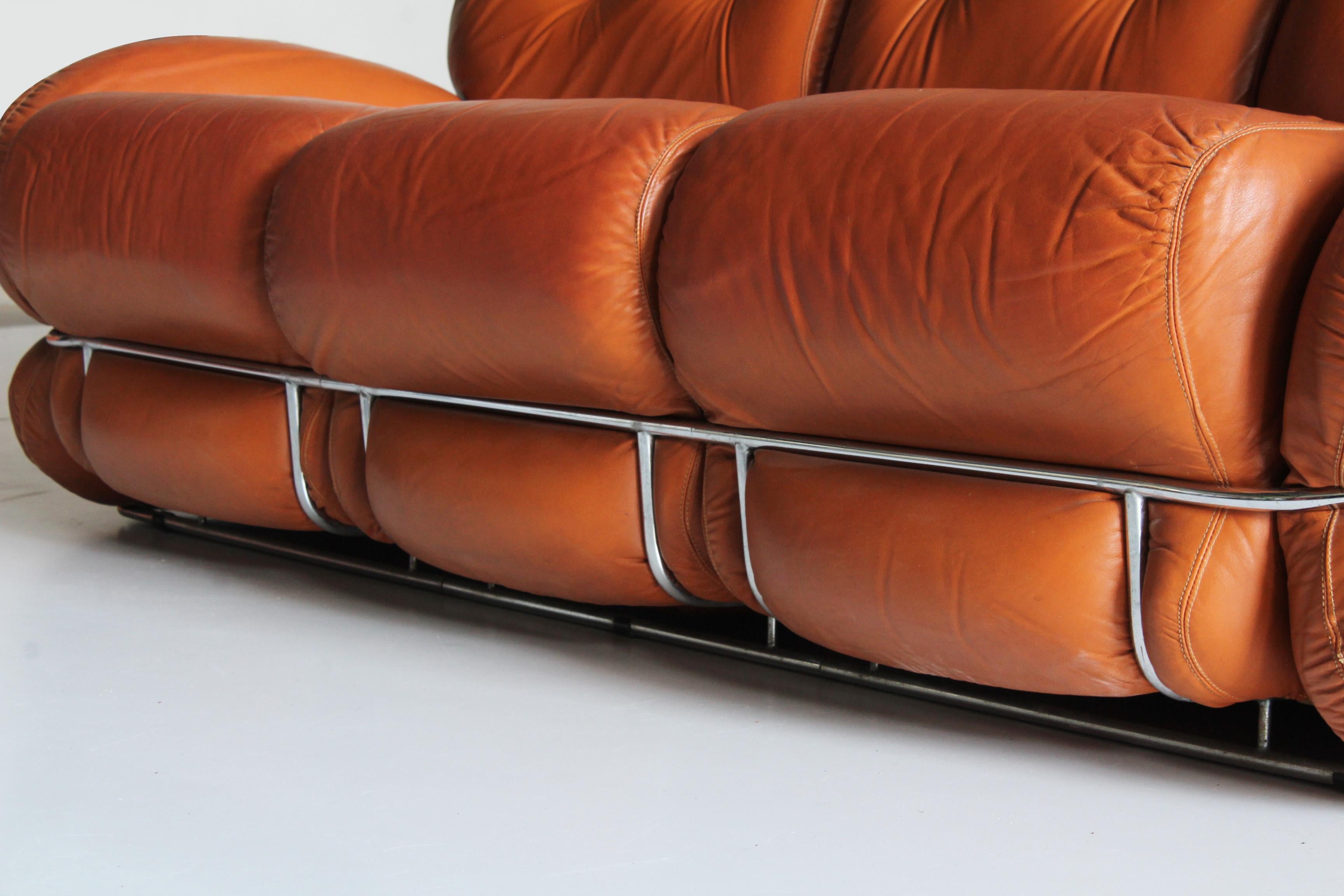 Adriano Piazzesi Okay Design Sofa, '70s Italy In Good Condition In OSS, NB