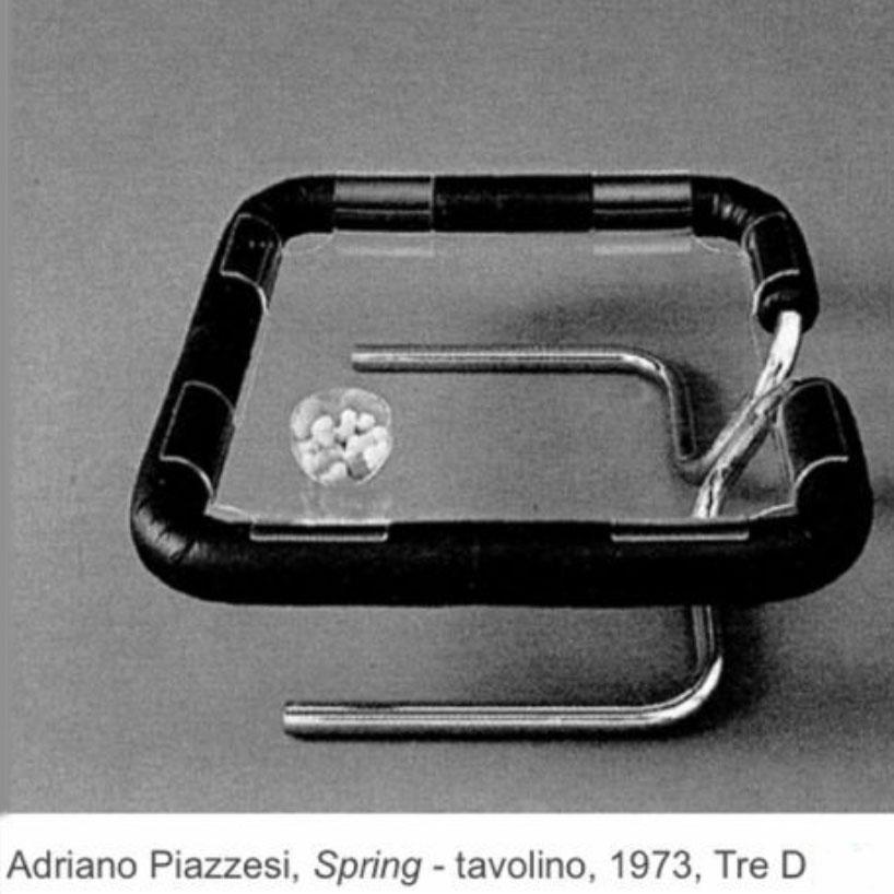 Adriano Piazzesi Pair of Spring Lounge Chairs for TreD, Italy 1973 4