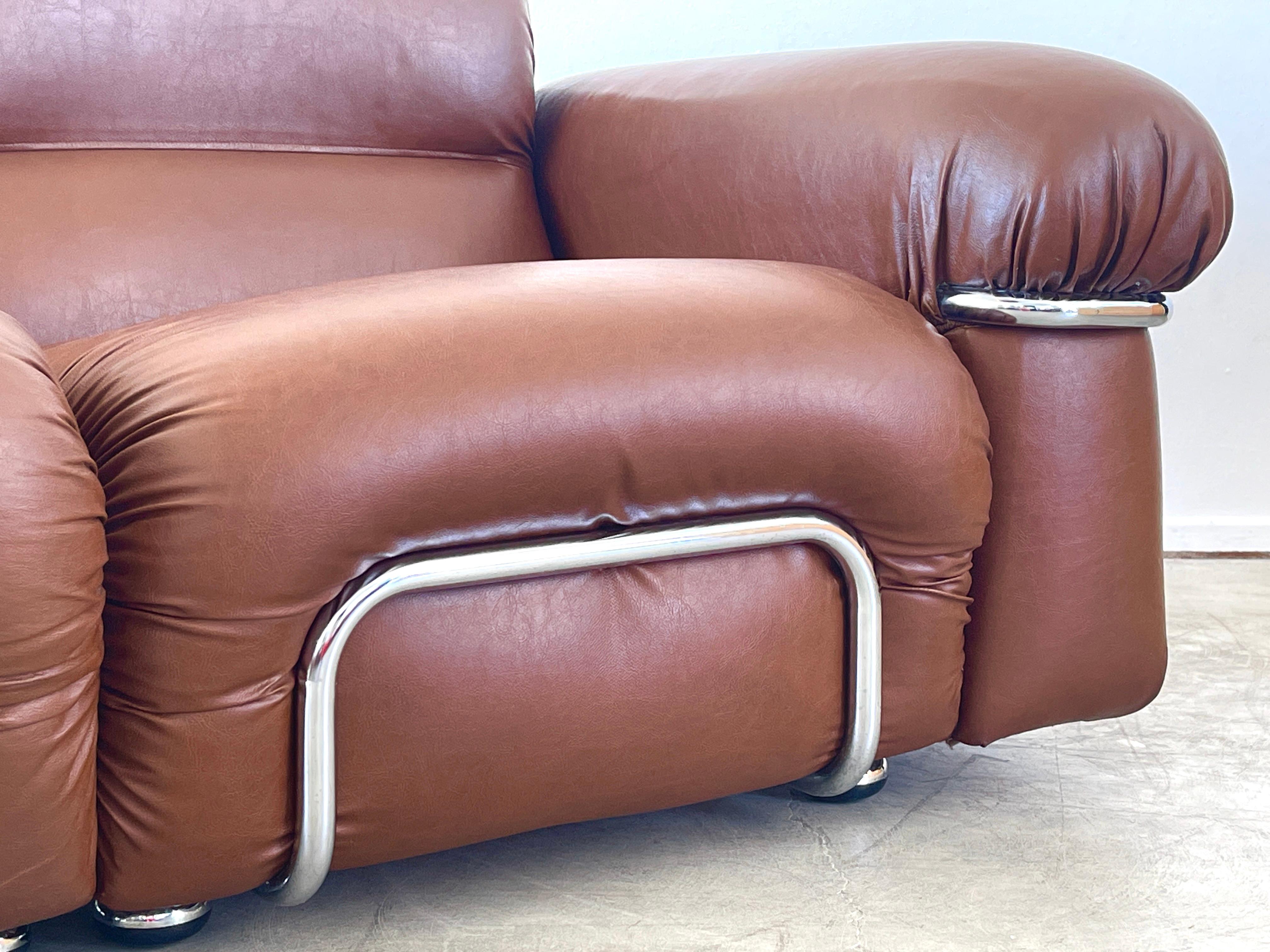 Leather Adriano Piazzesi Sofa