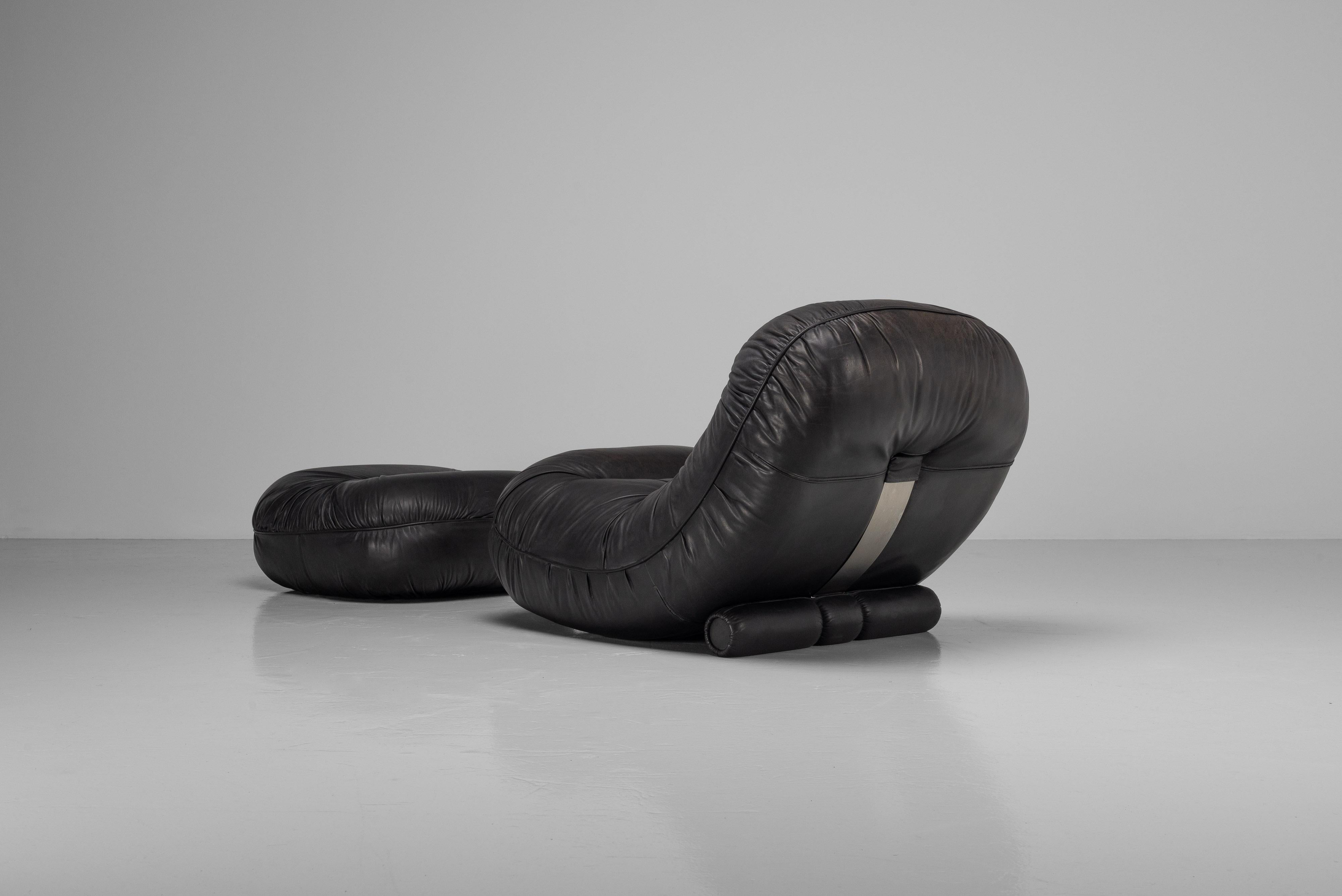 Adriano Piazzesi Silla Tumble de Tre D Italia 1973 Moderno de mediados de siglo en venta