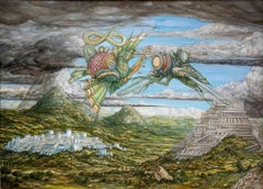 Air Battle in the German Way - Oil Paint by Adriano Pompa - 2020/2021