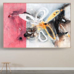 Cave Fingerprint, Mixed Media on Canvas