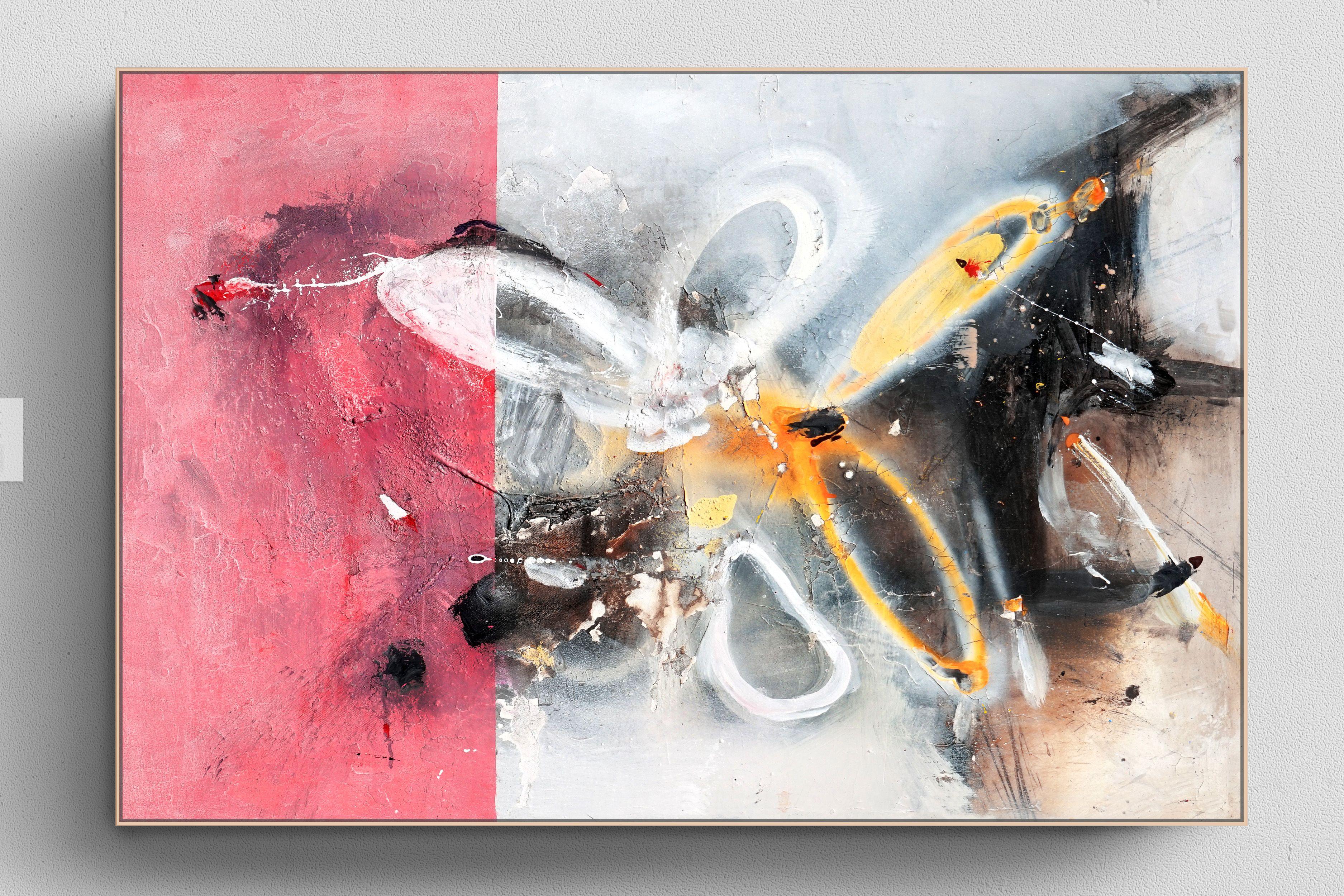 Cave Fingerprint, Mixed Media on Canvas - Mixed Media Art by Adriano Ribeiro