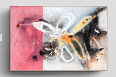 Cave Fingerprint, Mixed Media on Canvas