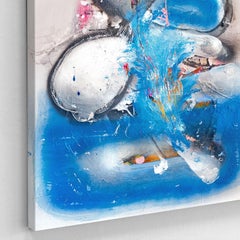 Egonomic Flowers, Mixed Media on Canvas