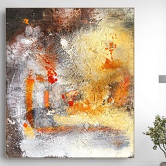 Exata hora, Mixed Media on Canvas