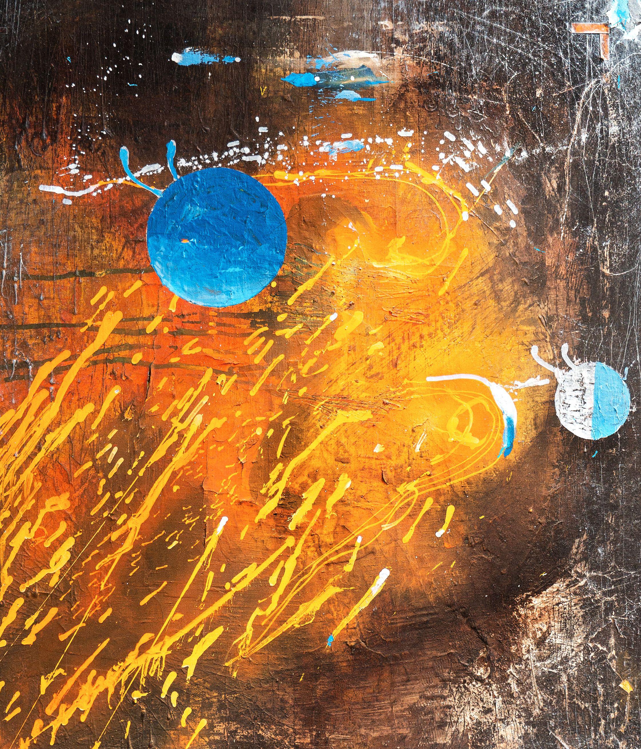 Former Goddess, Mixed Media on Canvas - Mixed Media Art by Adriano Ribeiro
