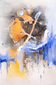 Graviton Hammer, Mixed Media on Canvas