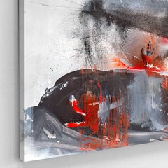 Lazy Couch, Mixed Media on Canvas