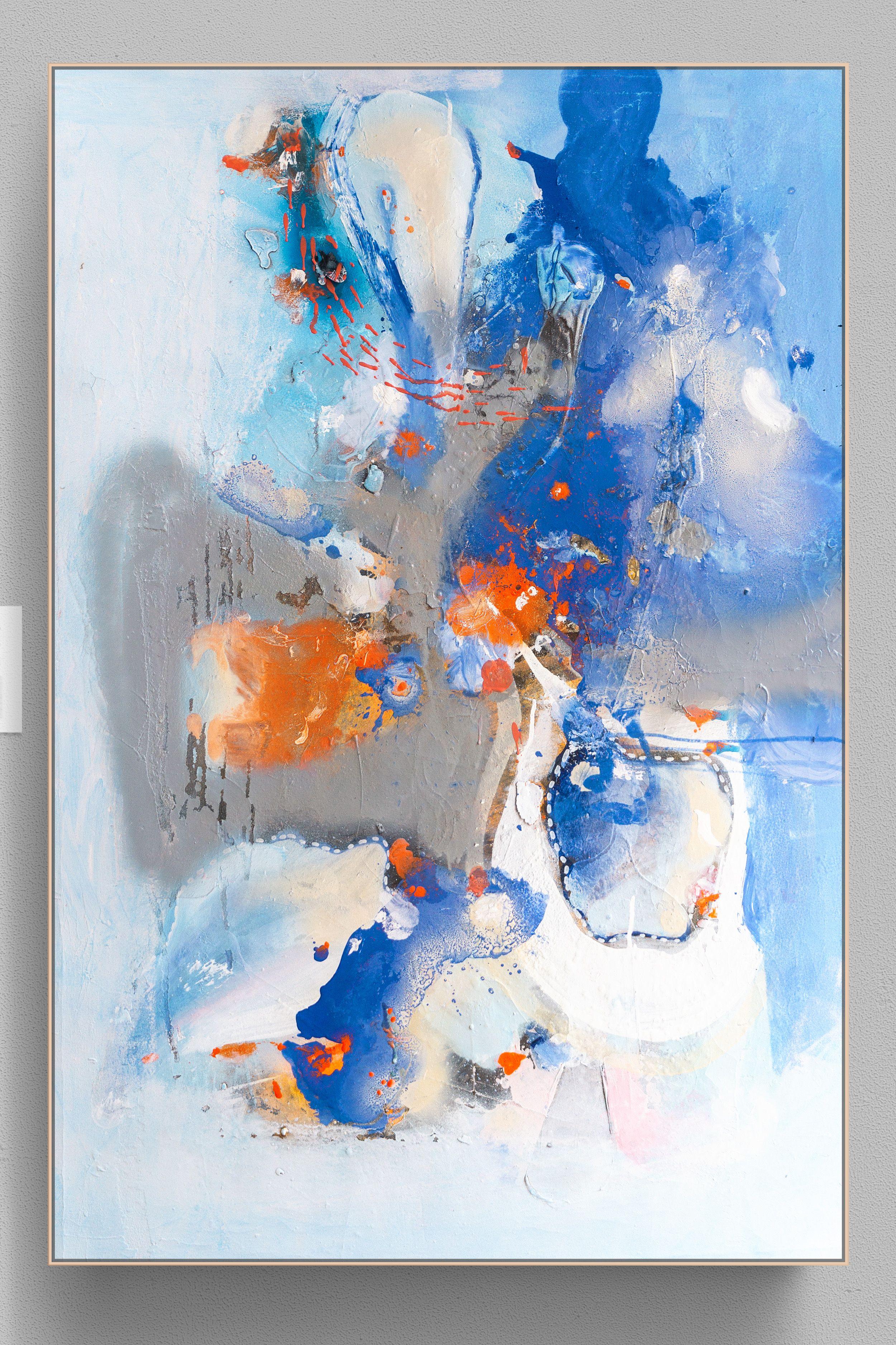 Satellite Prior, Mixed Media on Canvas
