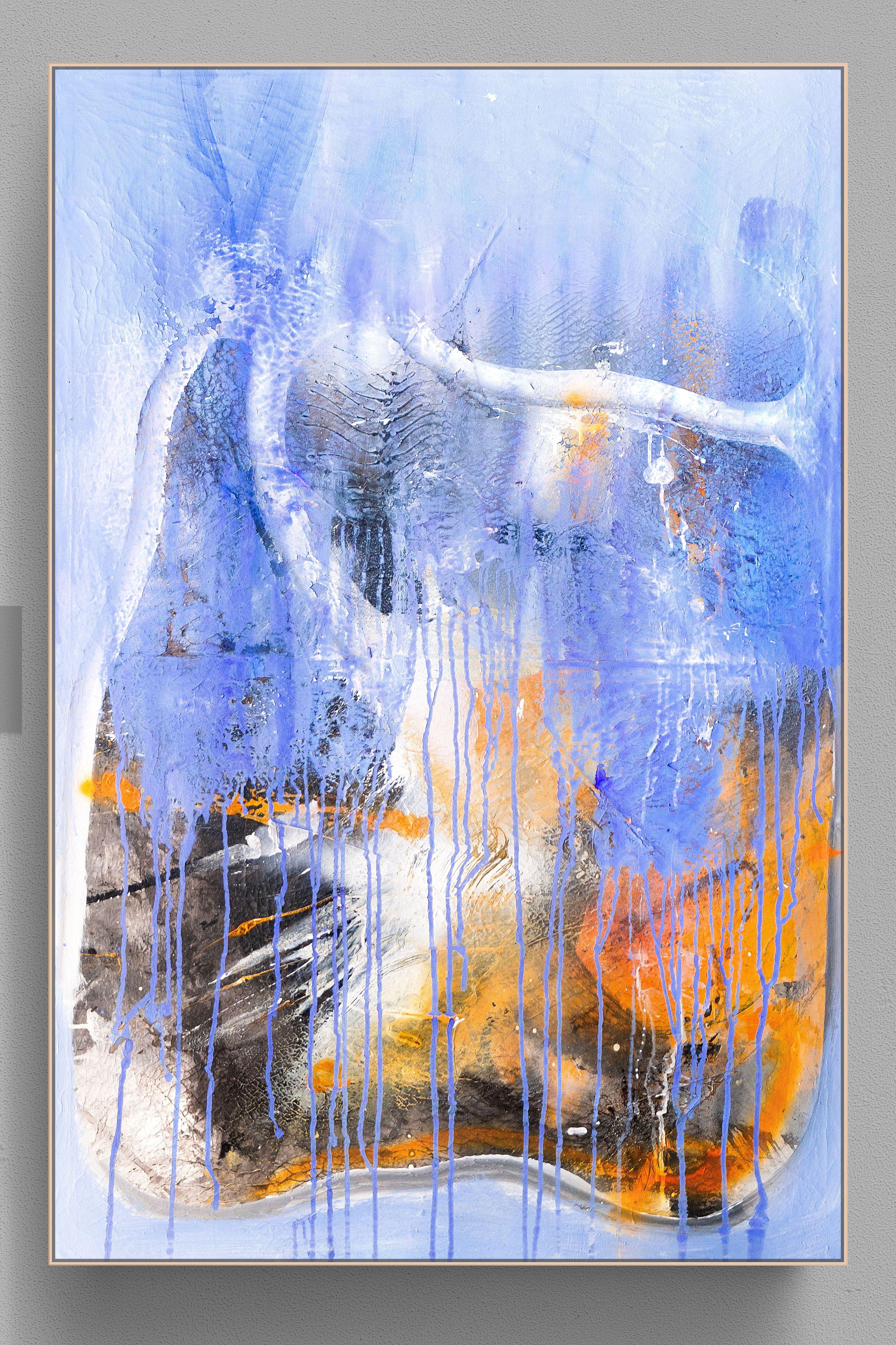 Veil of Heritage, Mixed Media on Canvas