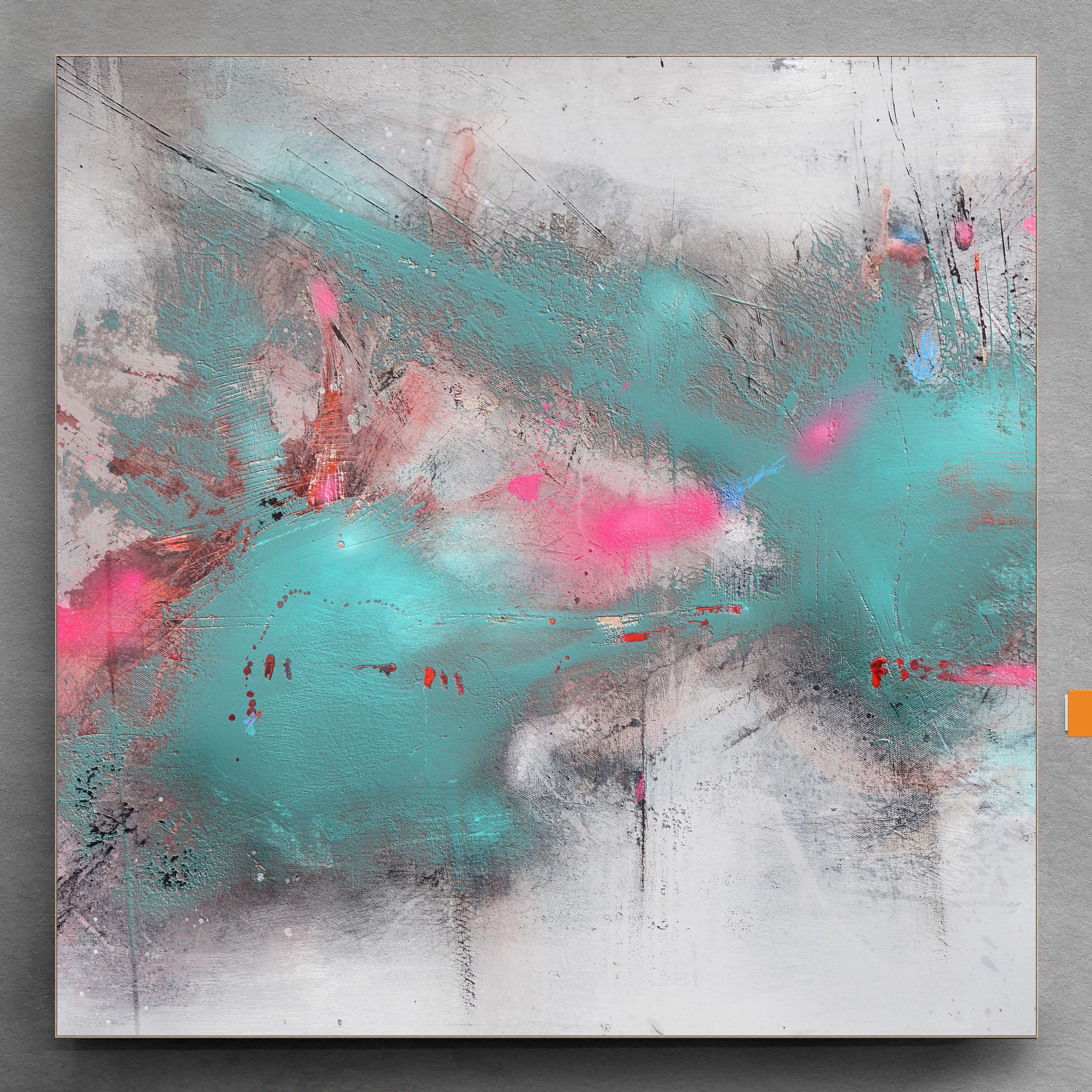 Adriano Ribeiro Abstract Painting - Selecta Barr, Painting, Oil on Canvas