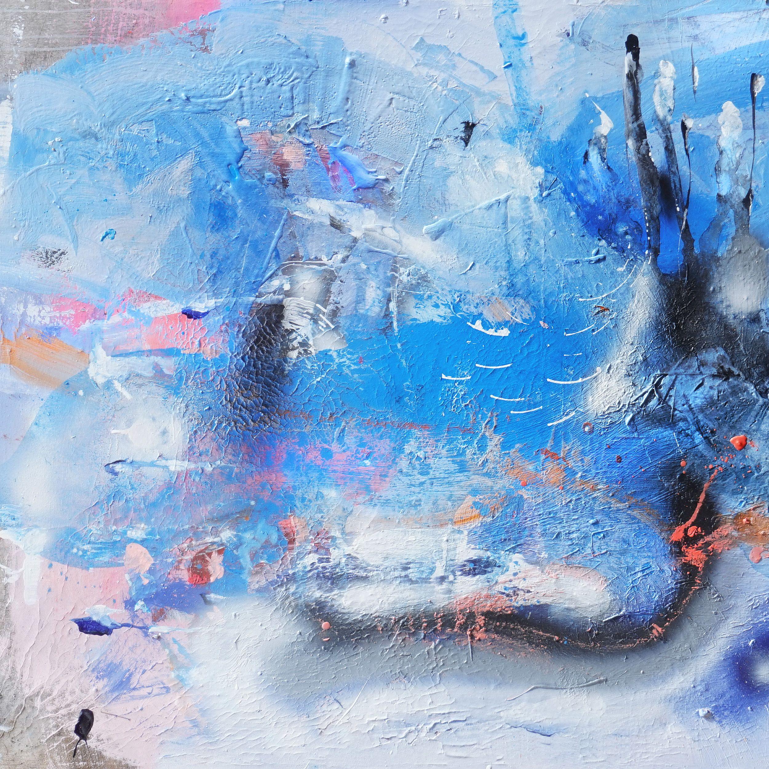 Sky Defender, Painting, Acrylic on Canvas For Sale 2