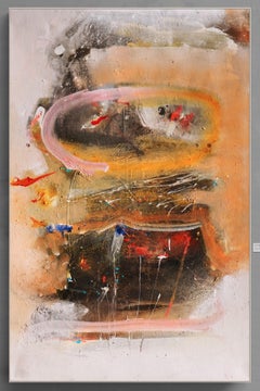The Dancers, peinture, acrylique sur toile
