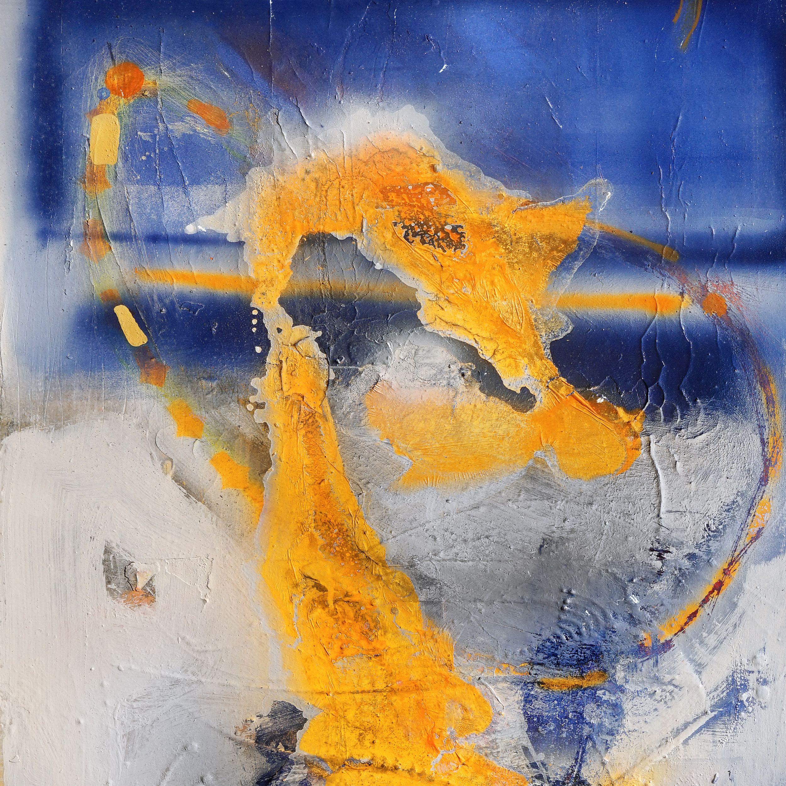 Urban Quasar, Painting, Acrylic on Canvas For Sale 2