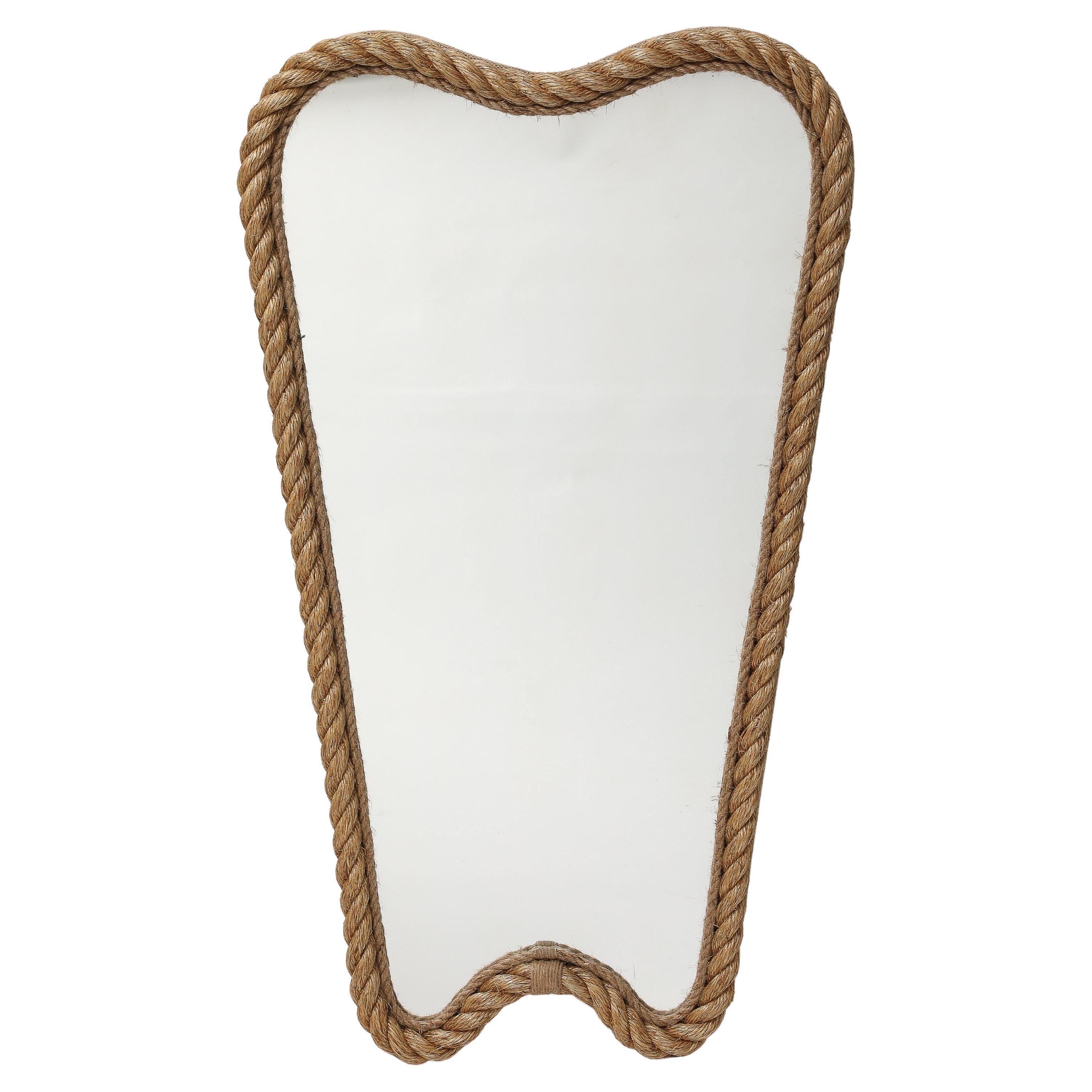 Adrien Audoux et Frida Minet Miroir elliptique en corde