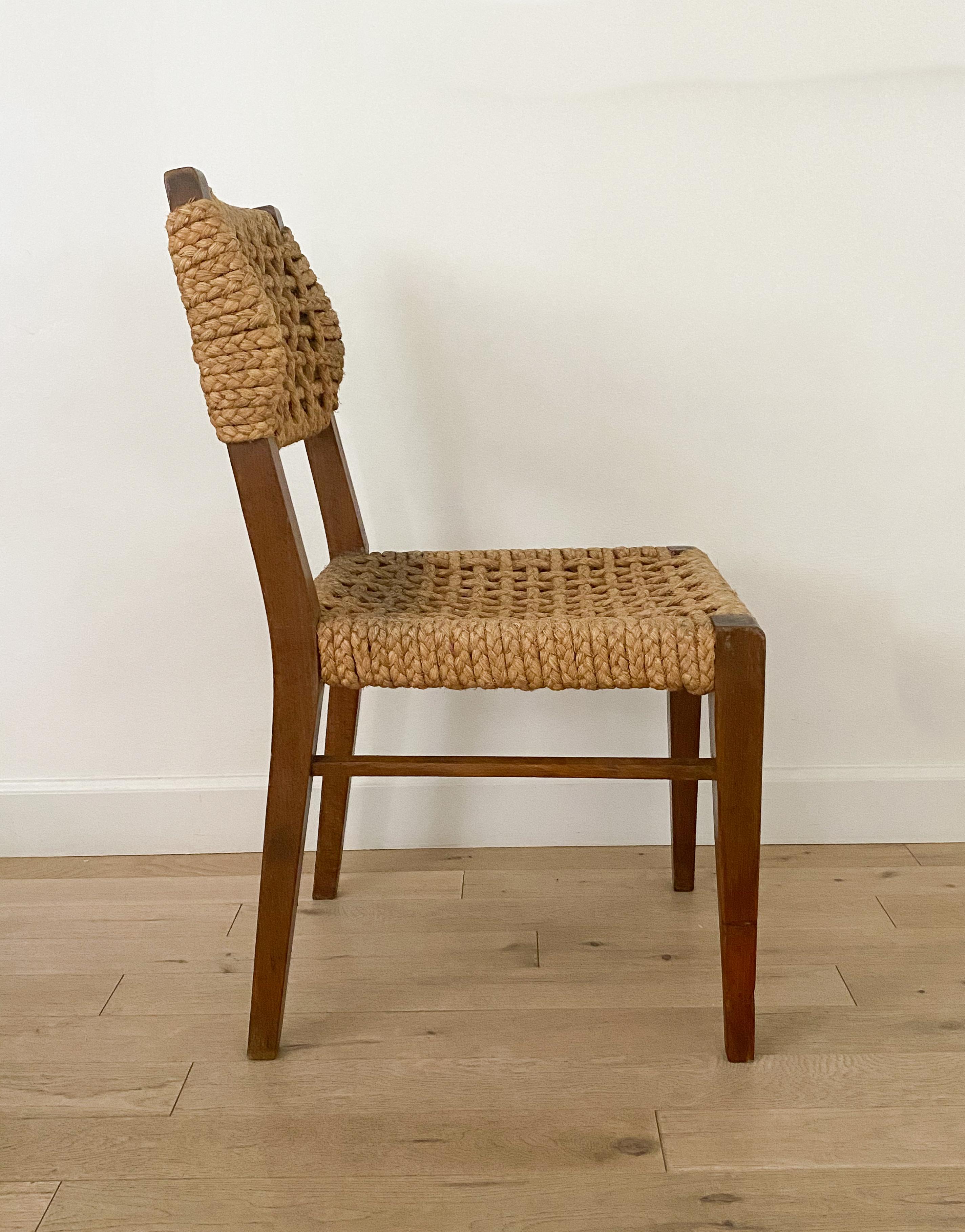 Adrien Audoux & Frida Minet Chair In Good Condition In Los Angeles, CA