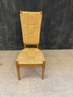 Adrien Audoux & Frida Minet, chaise, France, vers 1950