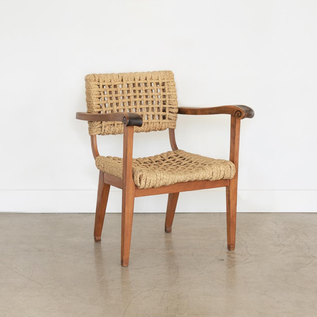French Adrien Audoux & Frida Minet Lounge Chair