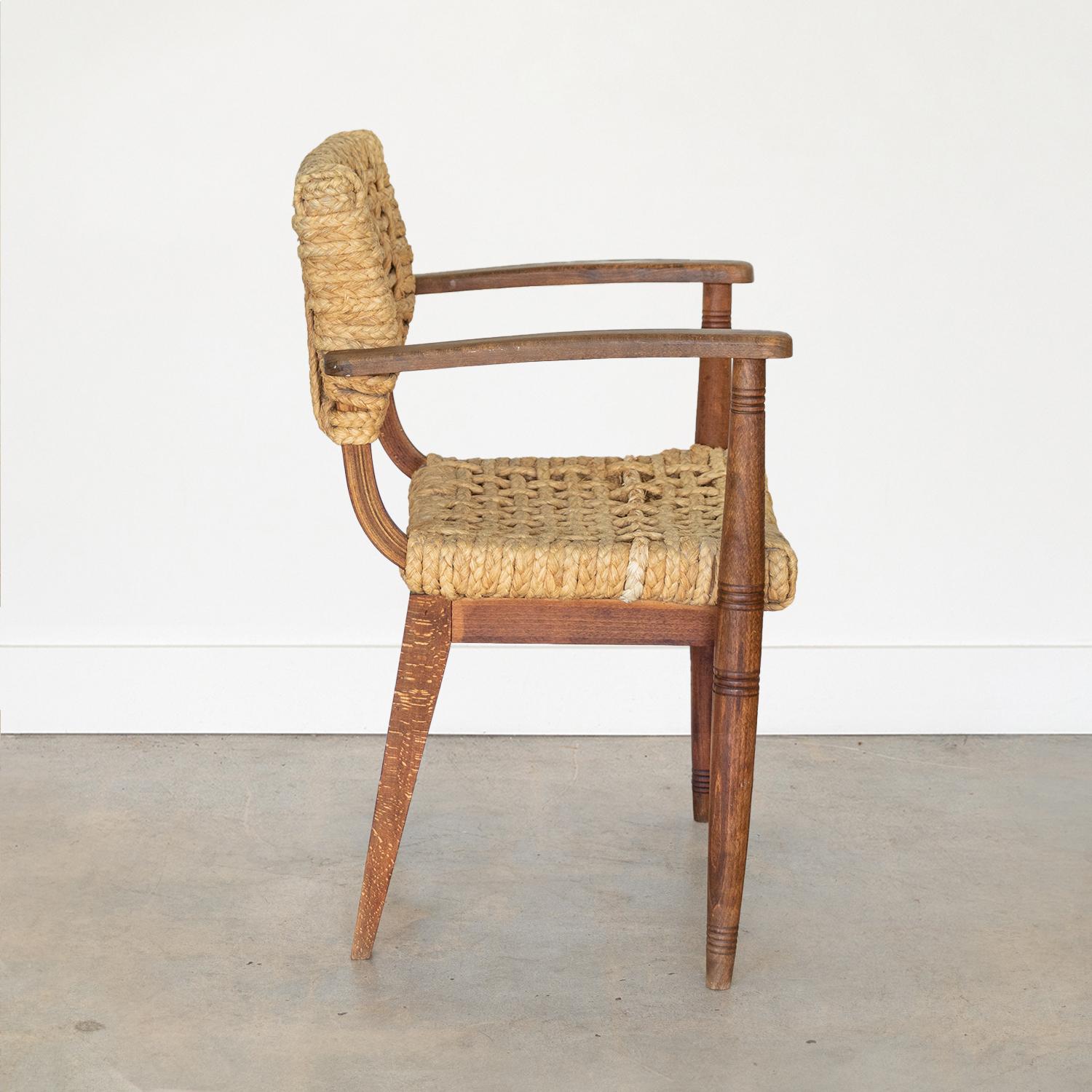 French Adrien Audoux & Frida Minet Lounge Chair