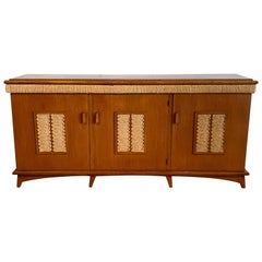 Adrien Audoux & Frida Minet Sideboard, circa 1950, France