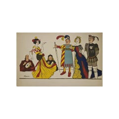 Original 1904 Adrien Barrère Theatre des Variétés Opera Poster