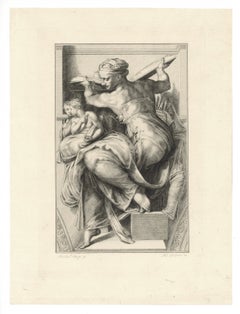 "Sibylle Libyque" etching