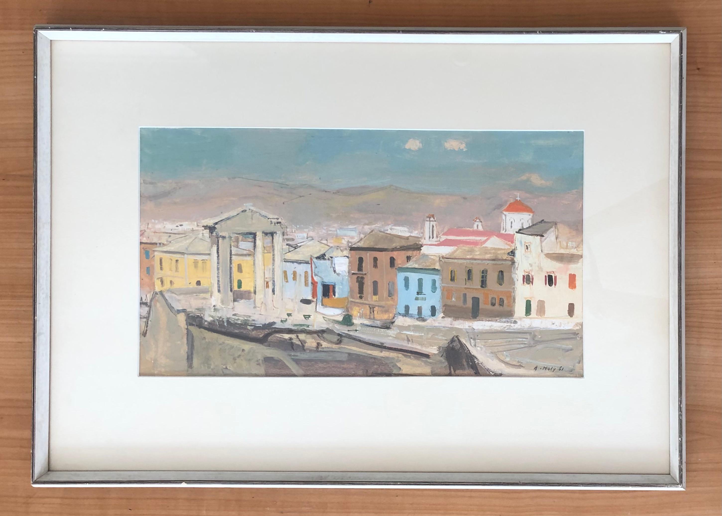 Città - Painting di Adrien Holy