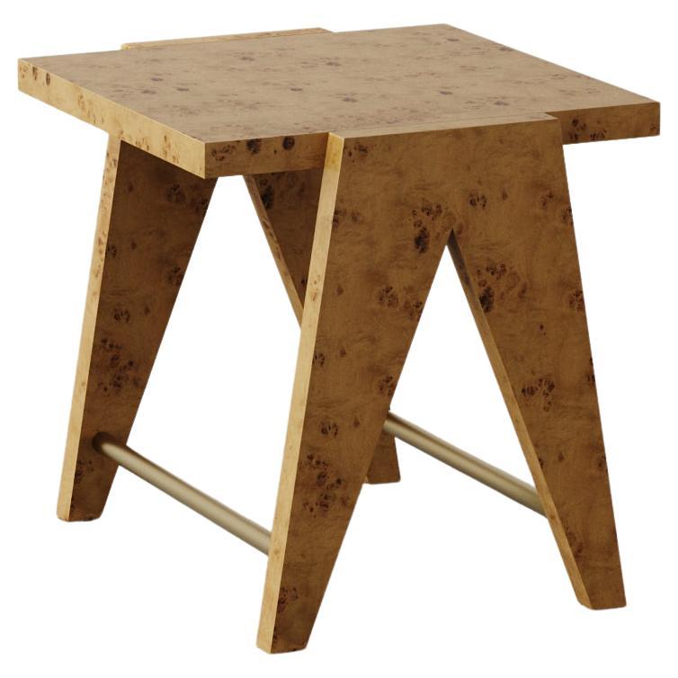 „Adrien“ Mappa Burl-Beistelltisch von Christiane Lemieux im Angebot