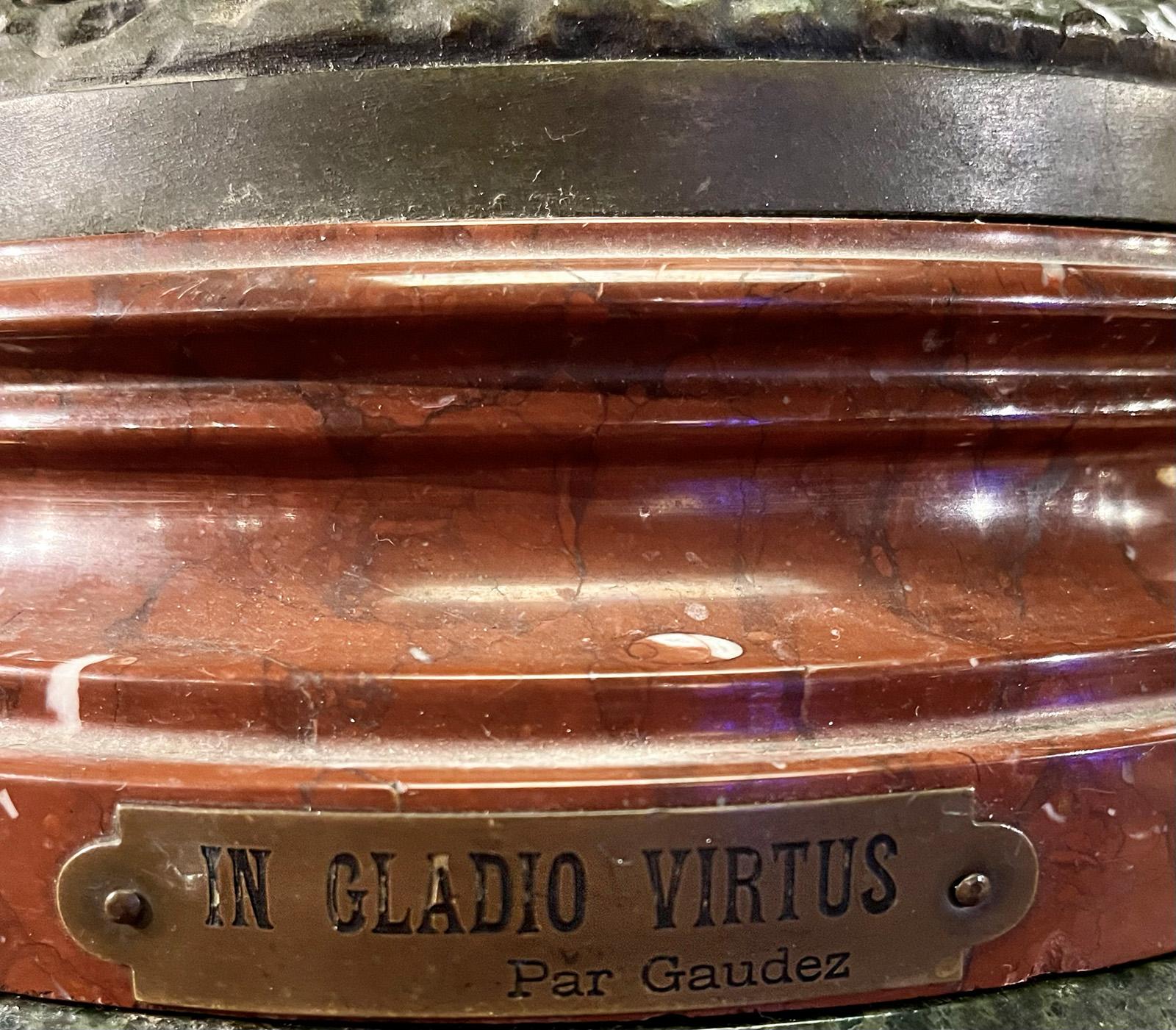 In Gladio Virtus after Adrien Étienne Gaudez For Sale 4