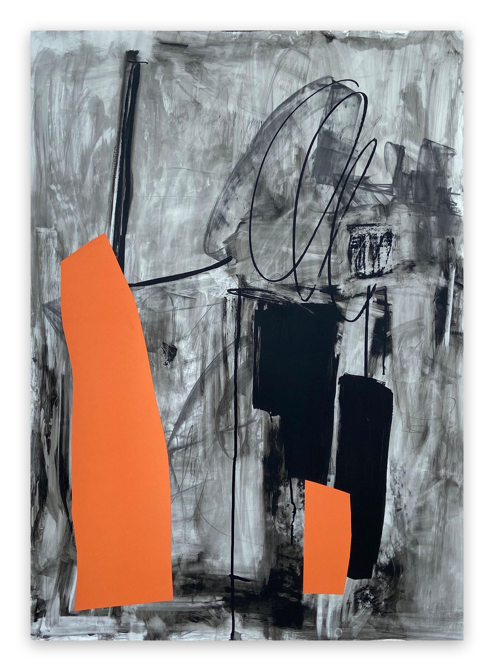 Adrienn Krahl Abstract Drawing – Balance (Abstraktes Gemälde)