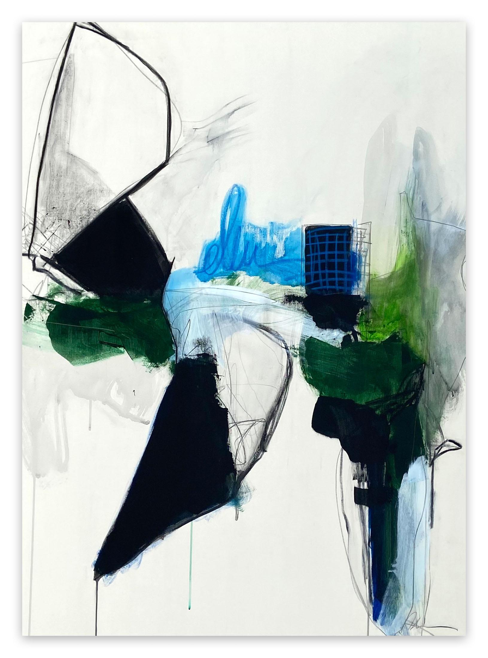 Adrienn Krahl Experience (Abstract painting) For Sale at 1stDibs