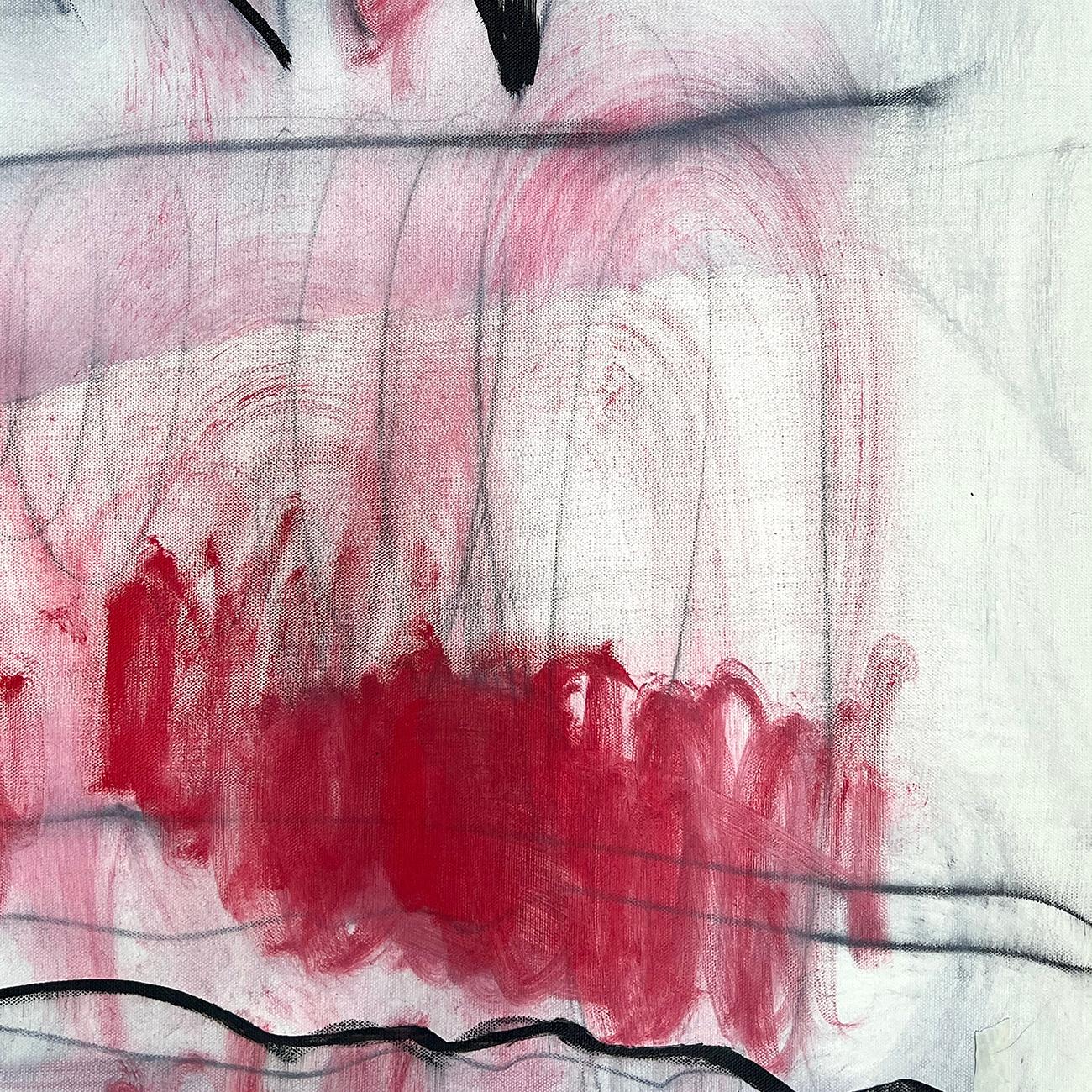 Gala di denti di leone (Pittura astratta) in vendita 4