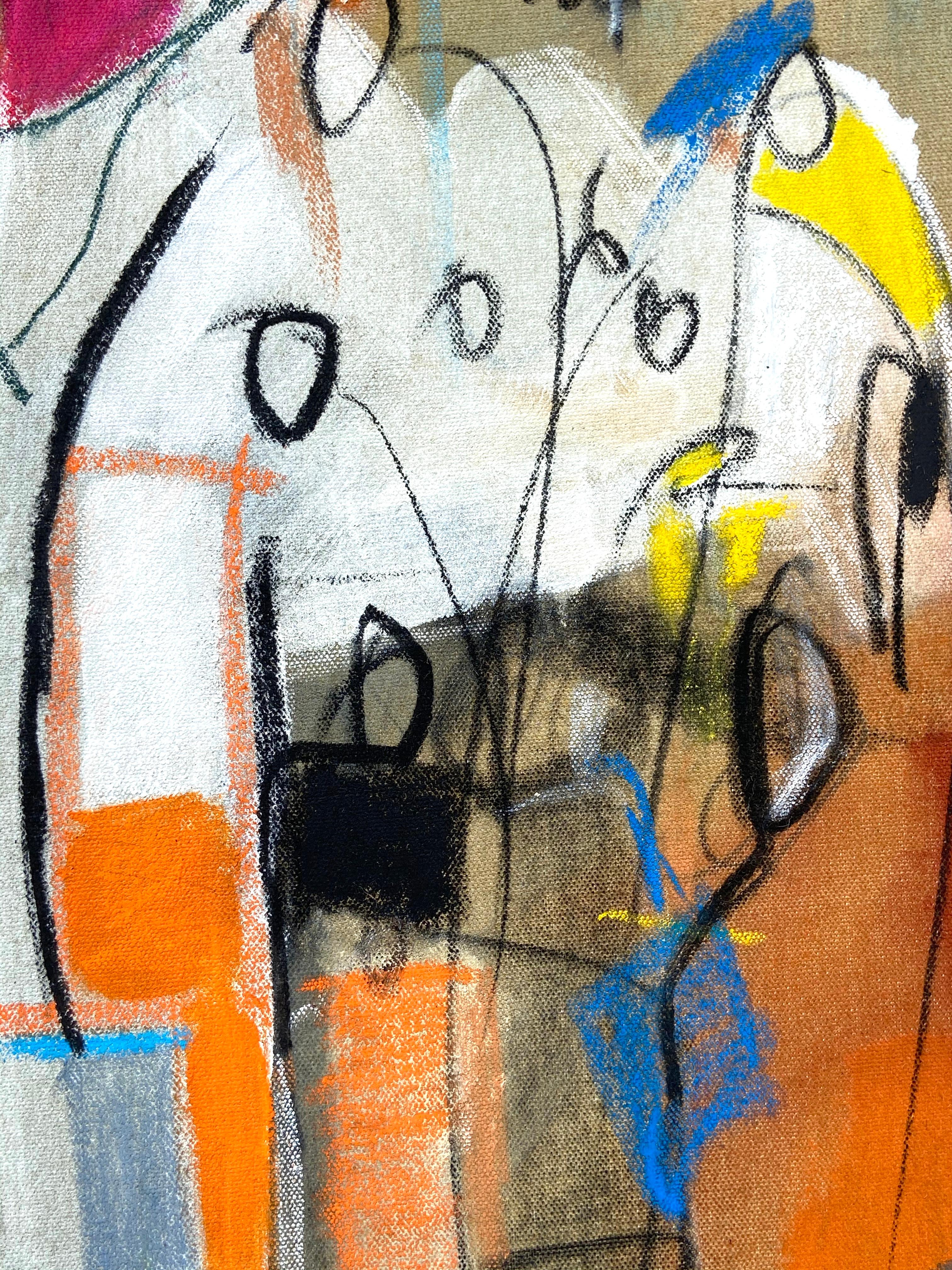 Grafica romantica - Part. 2 (Pittura astratta) in vendita 2