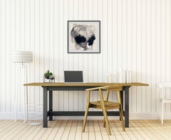 Monochrome abstraction Part 2 (Abstract painting)