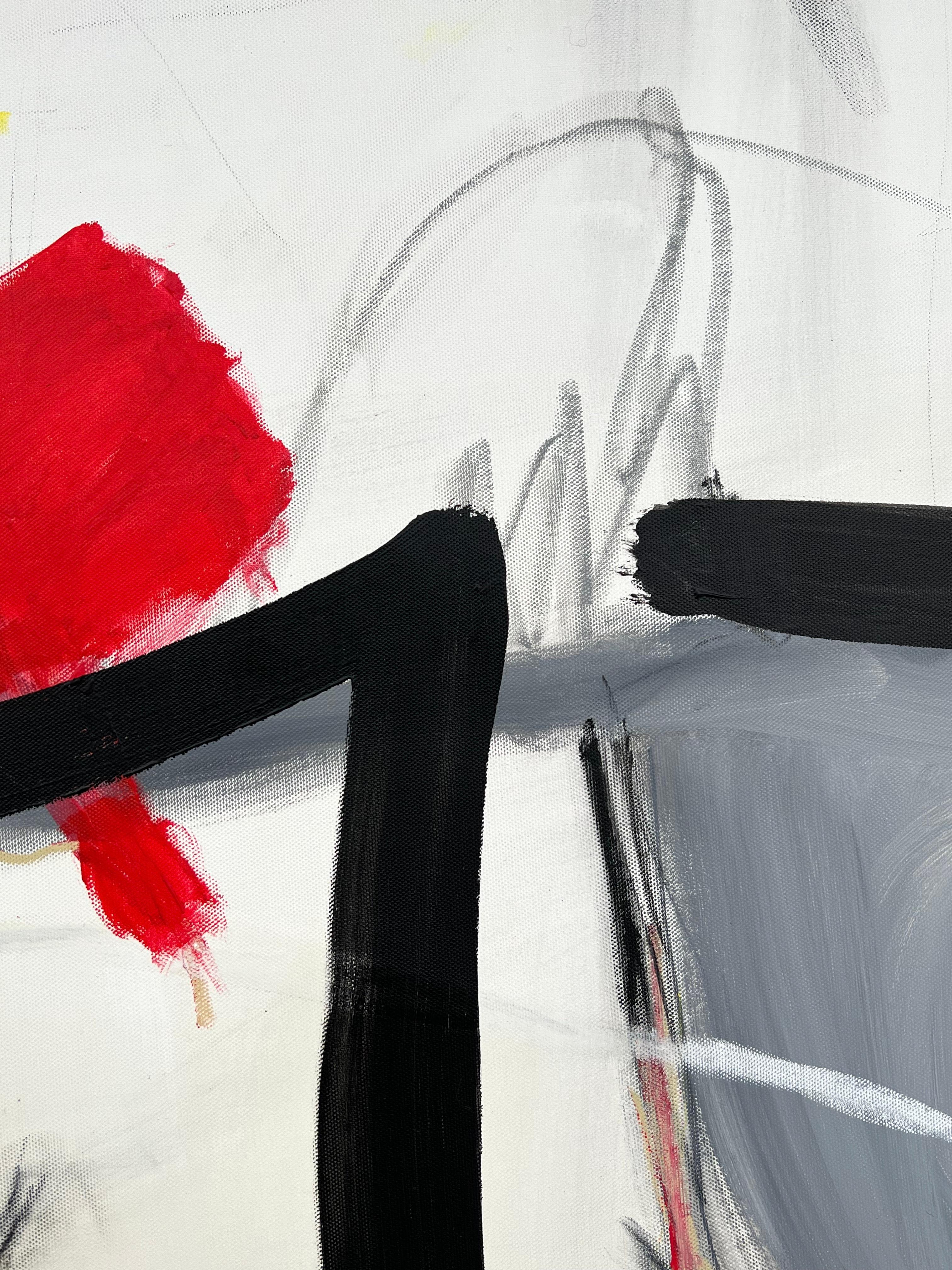 North Point (Pittura astratta) - Painting Astratto di Adrienn Krahl