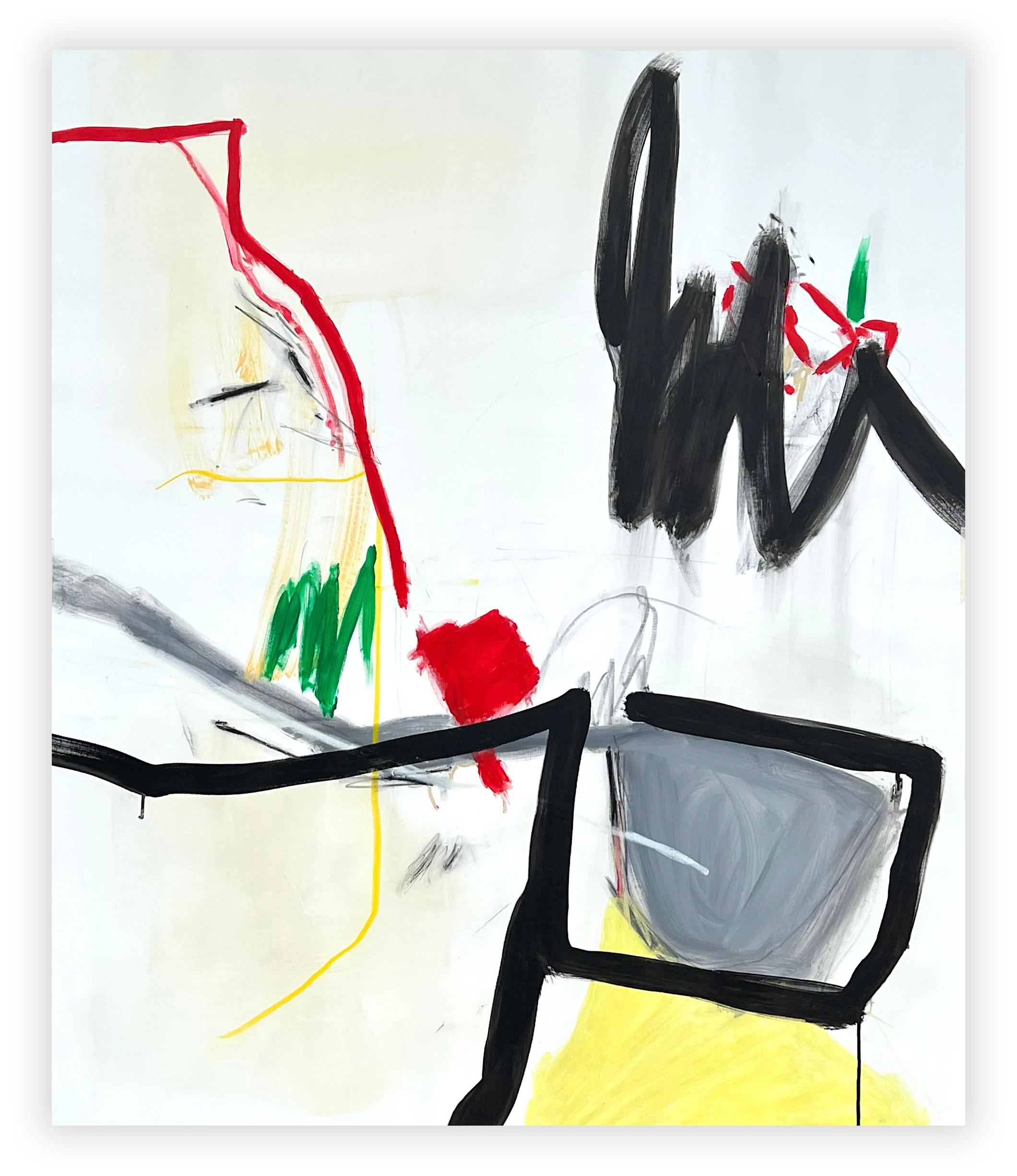 Adrienn Krahl - North Point (Abstract painting) For Sale at 1stDibs