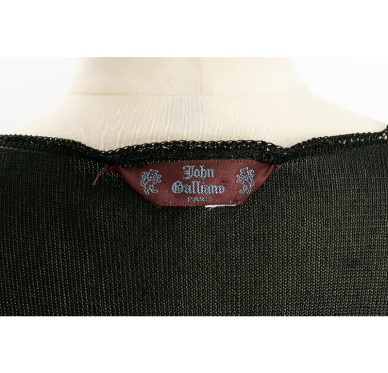 Adrienne Haute Couture Long Sleeve Top For Sale 9